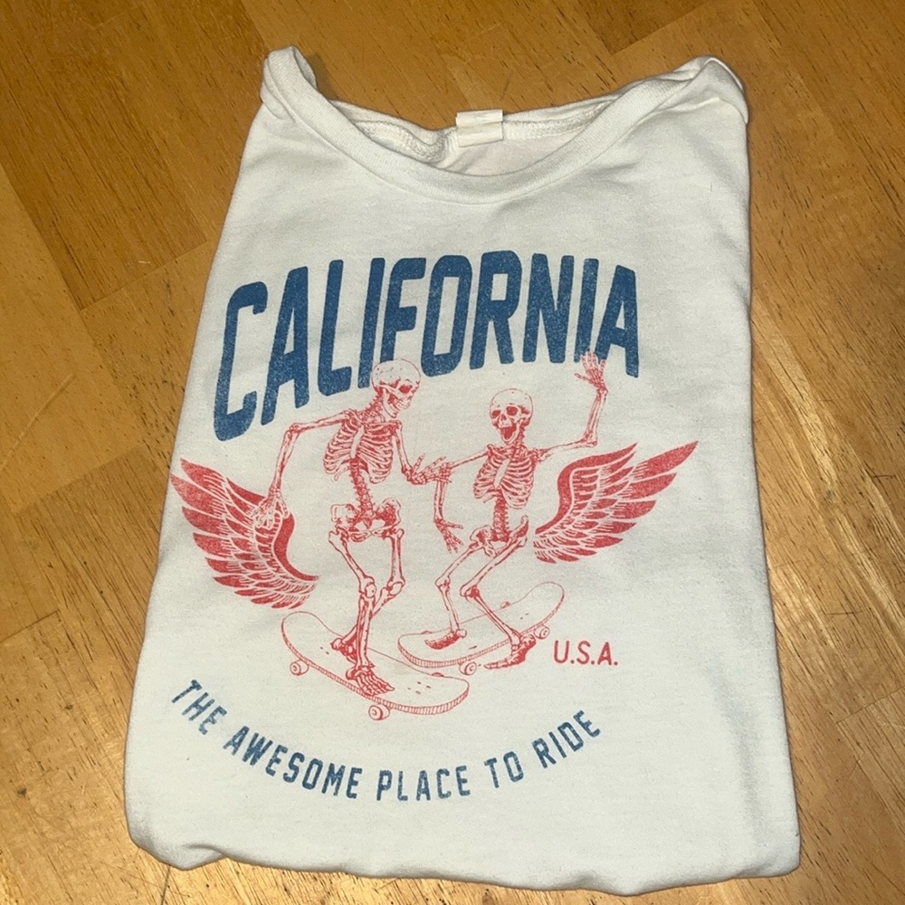 California Kids Graphic Tee - White
